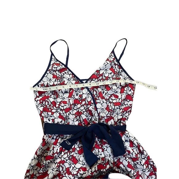 Vineyard Vines for Target Women's Hibiscus Whale V-Neck Wrap Dress Sz XS - Picture 10 of 14